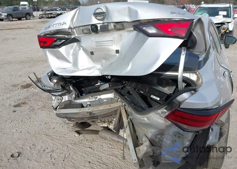 2021 Nissan Sentra Sv Xtronic Cvt z USA, uszkodzony, nr VIN 3N1AB8CV0MY268470